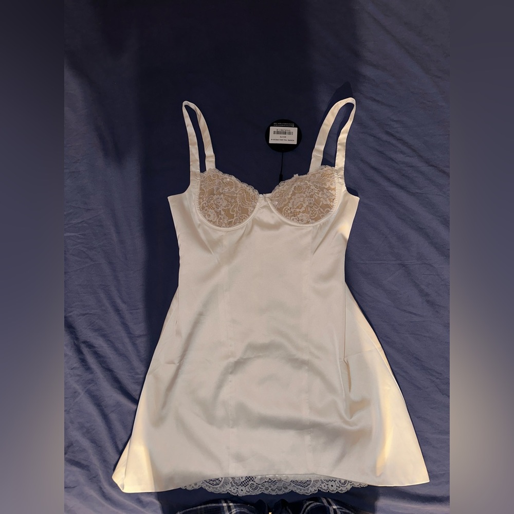 ADMIRE YOU MINI DRESS WHITE FOX BOUTIQUE